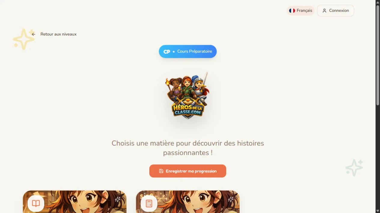 Les matières et leurs aventures